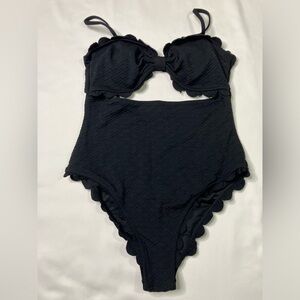 Black One Piece Swimsuit NWT XXL